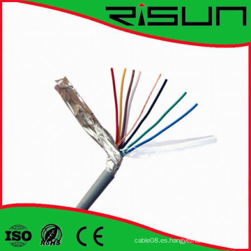 Blindado 4/6 / Cores Cable de alarma de seguridad con Ce / RoHS / ISO9001